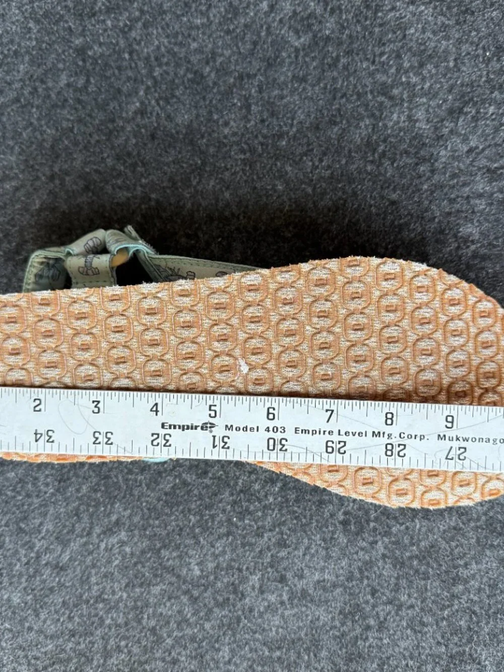 L.L. Bean x Sara Fitz Lobster Print Sandals Size 10 - Picture 9 of 10